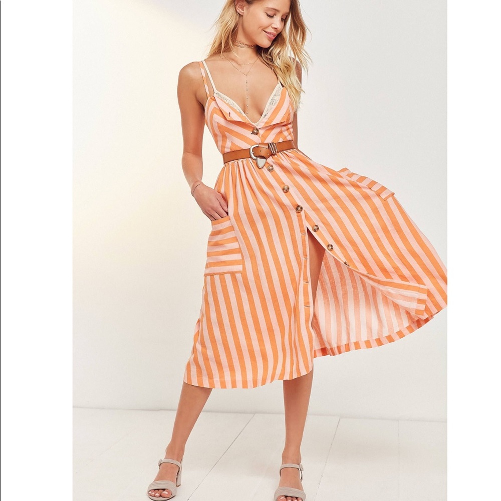 Urban Outfitters A-Line Midi Dress
